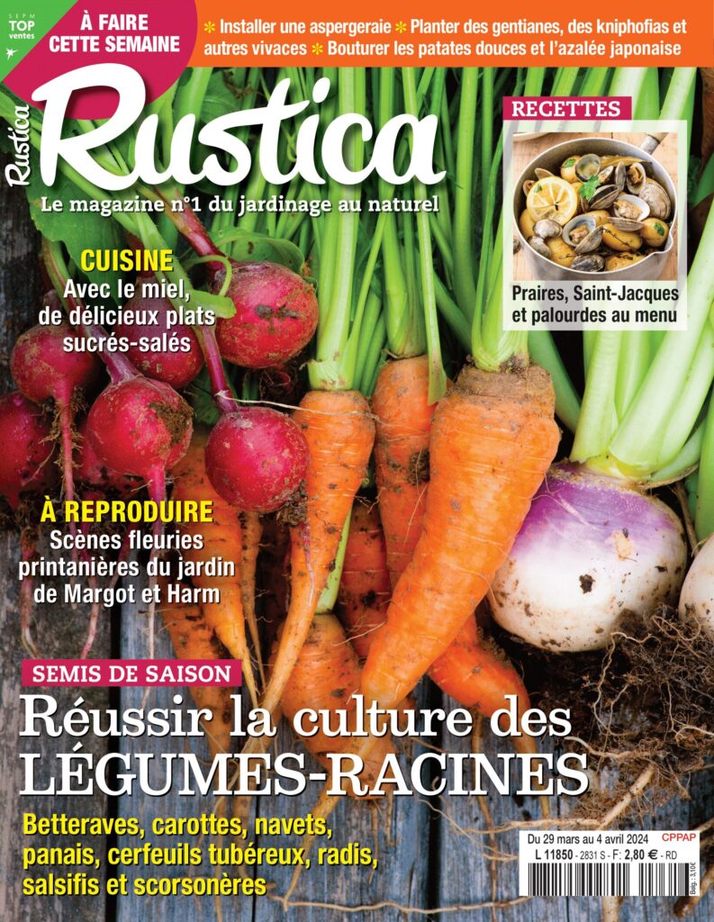 Couverture du magazine Rustica le magazine n°1 du jardinage au naturel